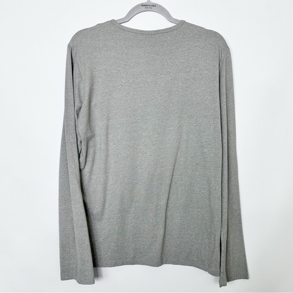 Mizzen Main Henley Shirt Mens Large Gray Pullover Base Layer Sleep Joe Rogan - Picture 4 of 7